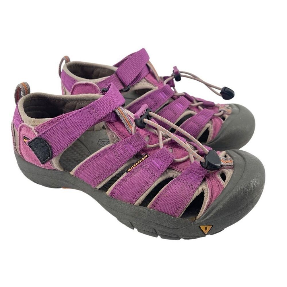 Keen Newport H2 Youth Sport Sandals – Purple Waterproof Hiking Size 4 (#1006571)